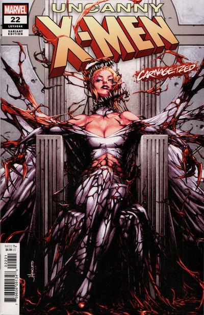 Uncanny X-Men Vol V #22B [Jay Anacleto 'Carnage-ized' Variant] (September 2019)