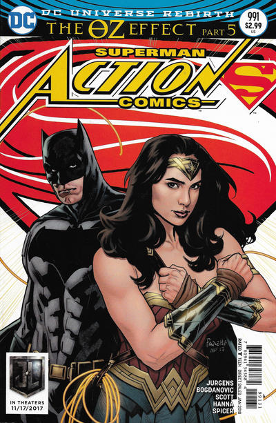 Action Comics Vol II #991C [Yanick Paquette Justice League Movie Variant] (January 2018)