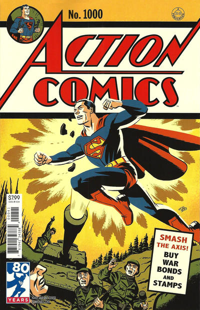 Action Comics Vol II #1000D [Michael Cho 1940s Variant] (June 2018)