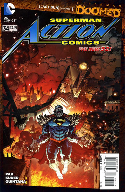 Action Comics Vol II #34 (October 2014)