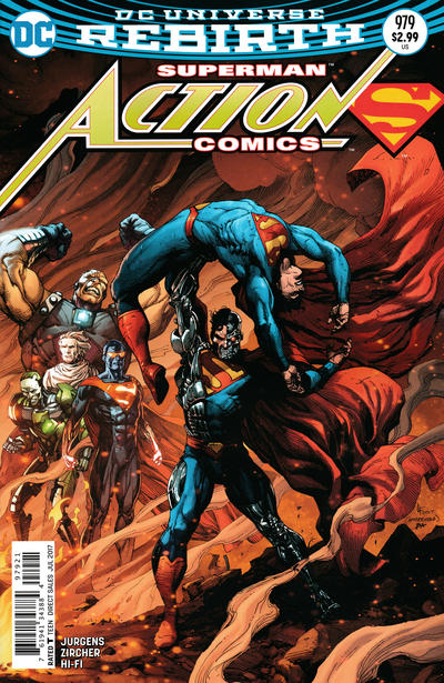 Action Comics Vol II #979B [Gary Frank Variant] (July 2017)