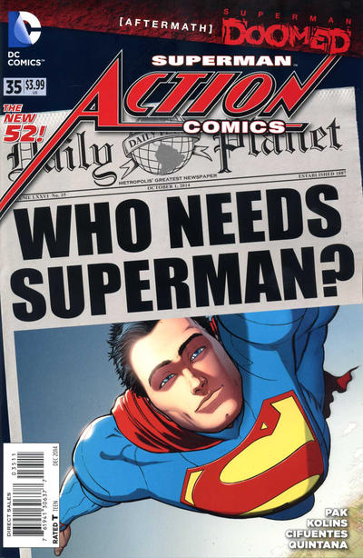 Action Comics Vol II #35 (December 2014)