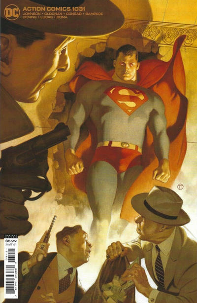 Action Comics Vol II #1031B [Julian Totino Tedesco Cardstock Variant] (July 2021)