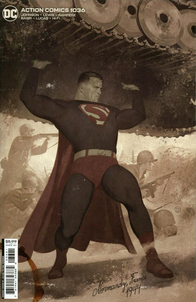 Action Comics Vol II #1036B  [Julian Totino Tedesco Cardstock Variant] (January 2022)