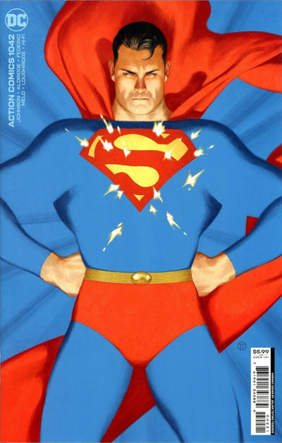 Action Comics Vol II #1042B [Julian Totino Tedesco Cardstock Variant] (June 2022)