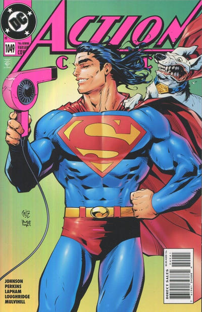 Action Comics Vol II #1049D [Roger Cruz 90's Rewind Cardstock Variant] (January 2023)