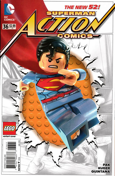 Action Comics Vol II #36B [Lego Variant] (January 2015)