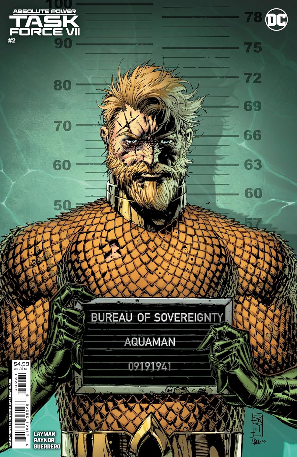 Absolute Power: Task Force VII #2D [Stephen Platt Cardstock Variant] (September 2024)