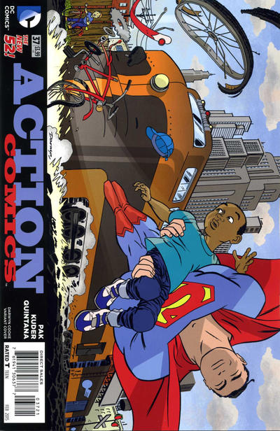 Action Comics Vol II #37B [Darwyn Cooke Variant] (February 2015)