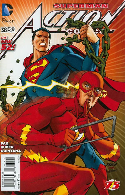 Action Comics Vol II #38B [Flash 75th Anniversary Variant] (March 2015)