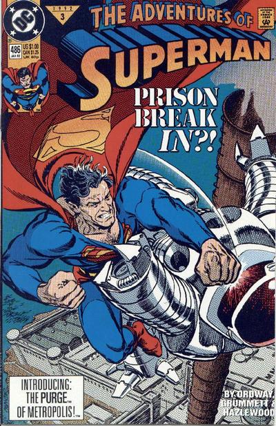 Adventures of Superman #486 (January 1992)