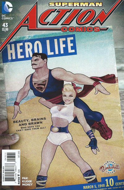 Action Comics Vol II #43B [DC Bombshells Variant] (October 2015)