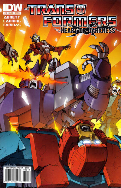 Transformers: Heart of Darkness #3B (May 2011)