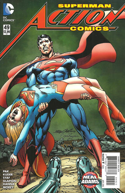 Action Comics Vol II #49B [Neal Adams Variant] (April 2016)