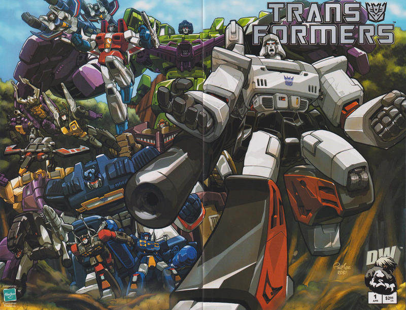 Transformers: Generation 1 #1B [Decepticons Variant] (April 2002)