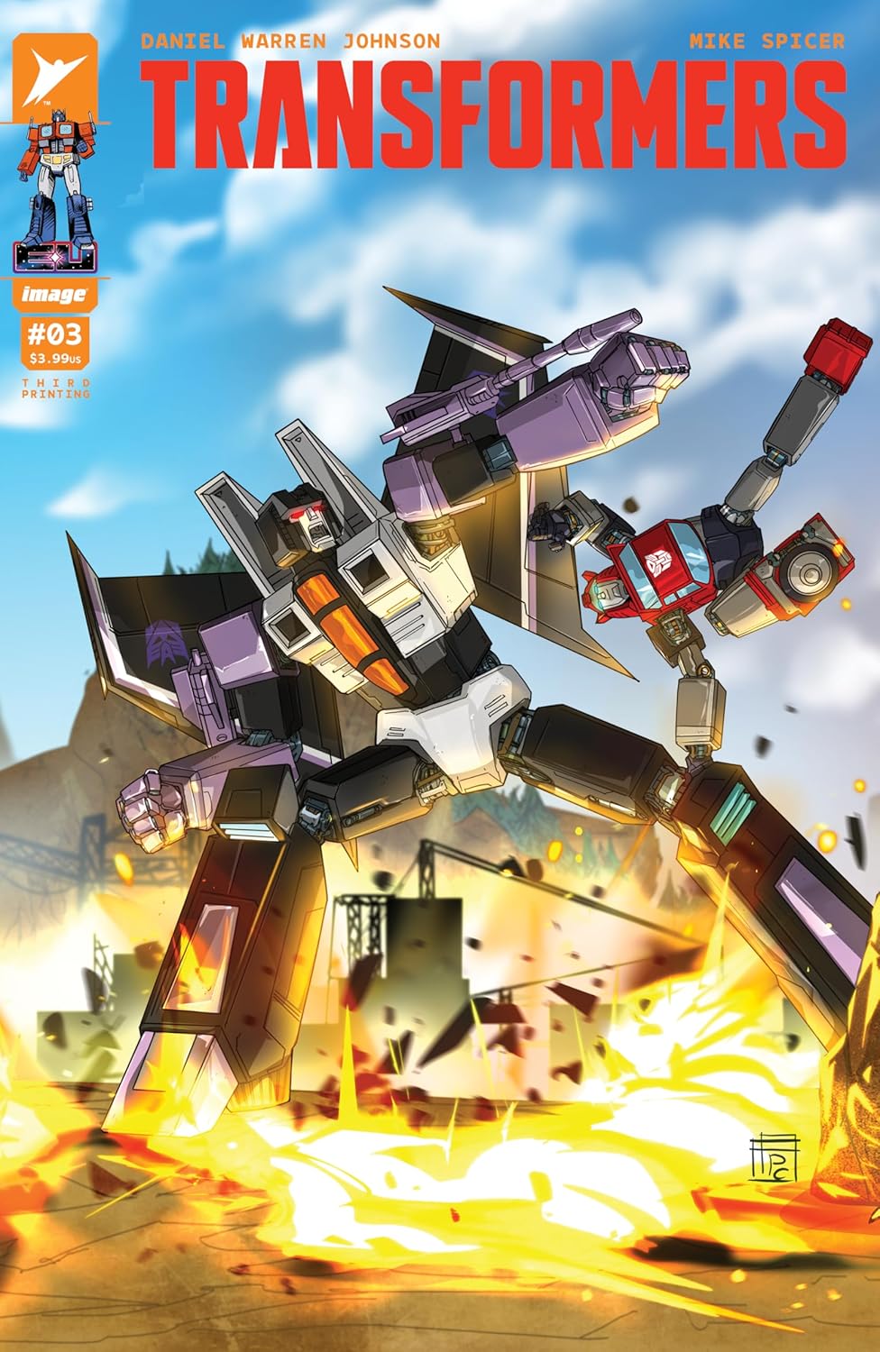 Transformers Vol VI #3 Third Printing (December 2023)
