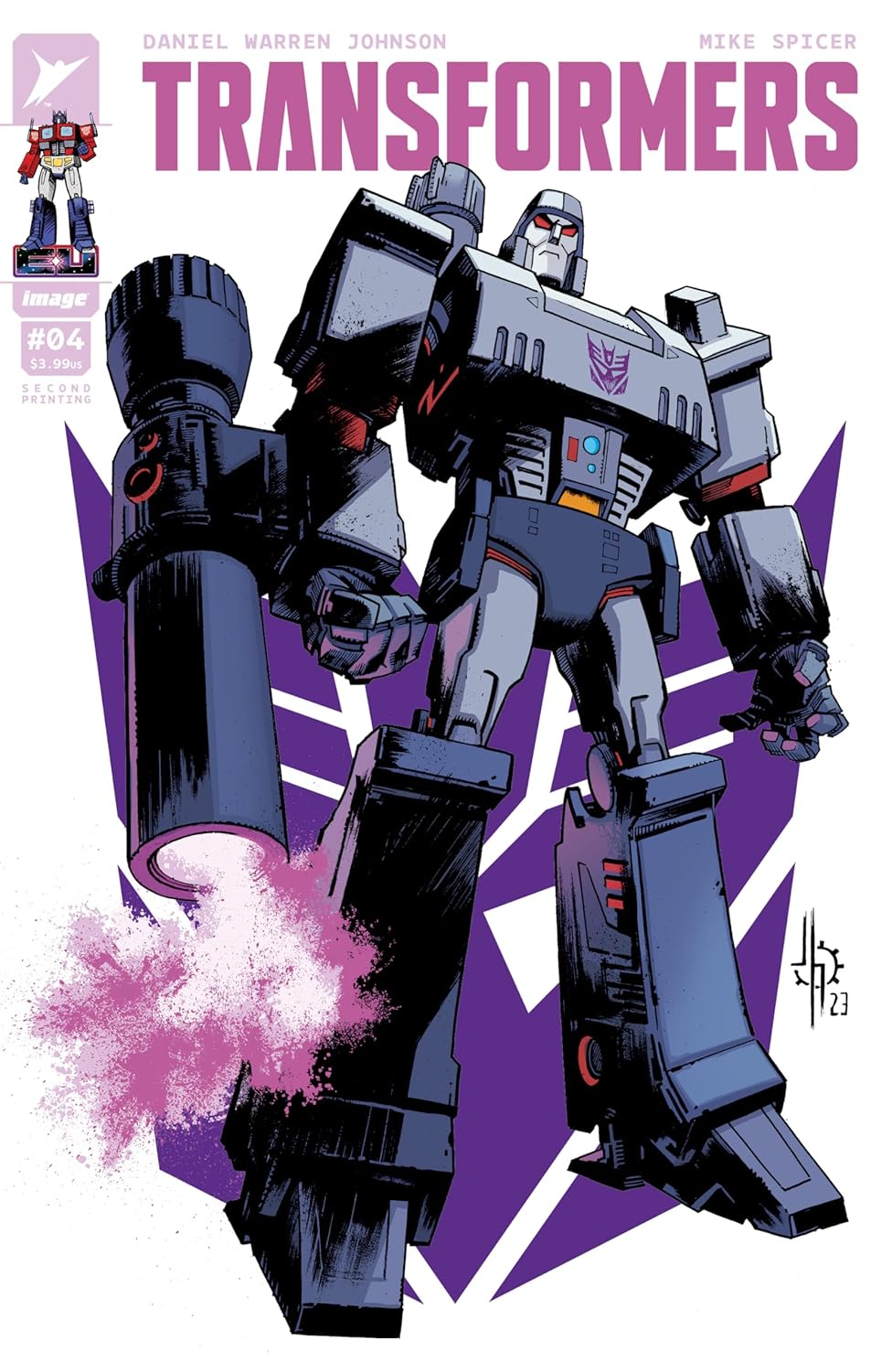 Transformers Vol VI #4 Second Printing (January 2024)