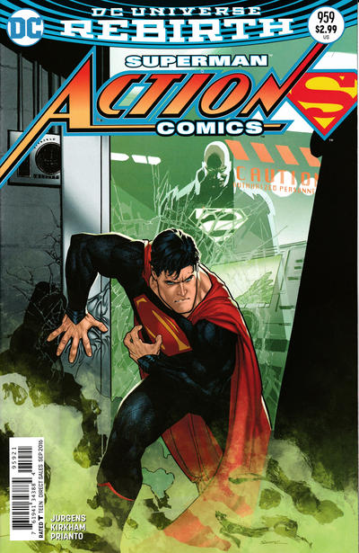 Action Comics Vol II #959B [Ryan Sook Variant] (September 2016)
