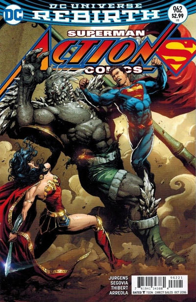 Action Comics Vol II #962B [Gary Frank Variant] (October 2016)