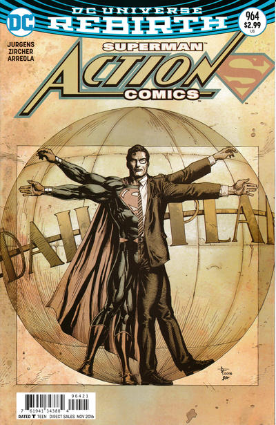 Action Comics Vol II #964B [Gary Frank Variant] (November 2016)