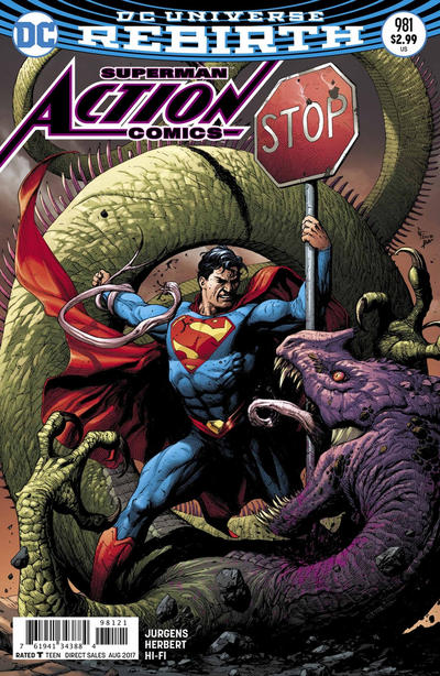 Action Comics Vol II #981B [Gary Frank Variant] (August 2017)