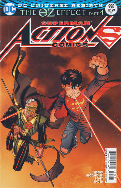 Action Comics Vol II #990B [Nick Bradshaw Non-Lenticular Variant] (December 2017)