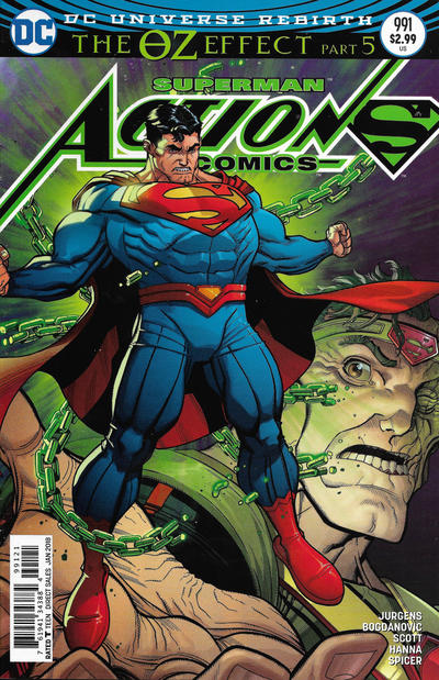 Action Comics Vol II #991B [Nick Bradshaw Non-Enhanced Variant] (January 2018)