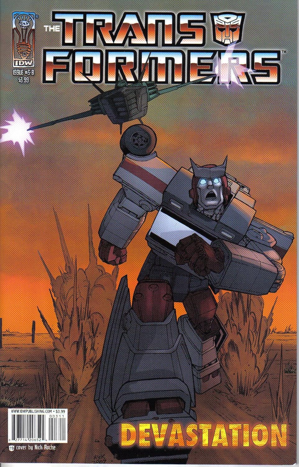 The Transformers: Devastation #3B (November 2007)