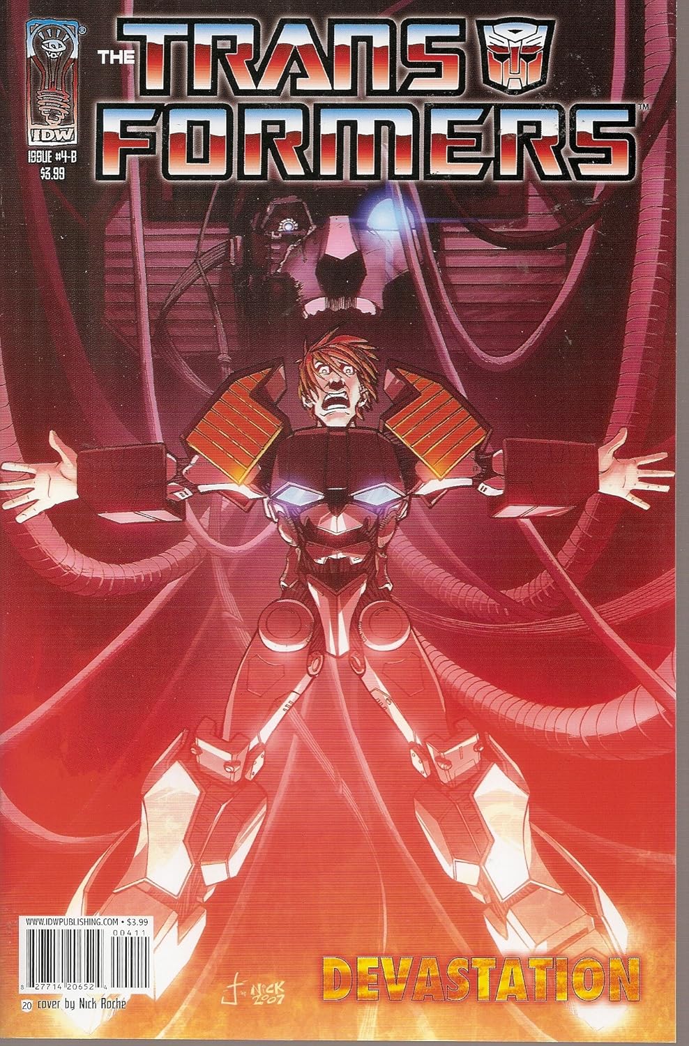 The Transformers: Devastation #4B (December 2007)