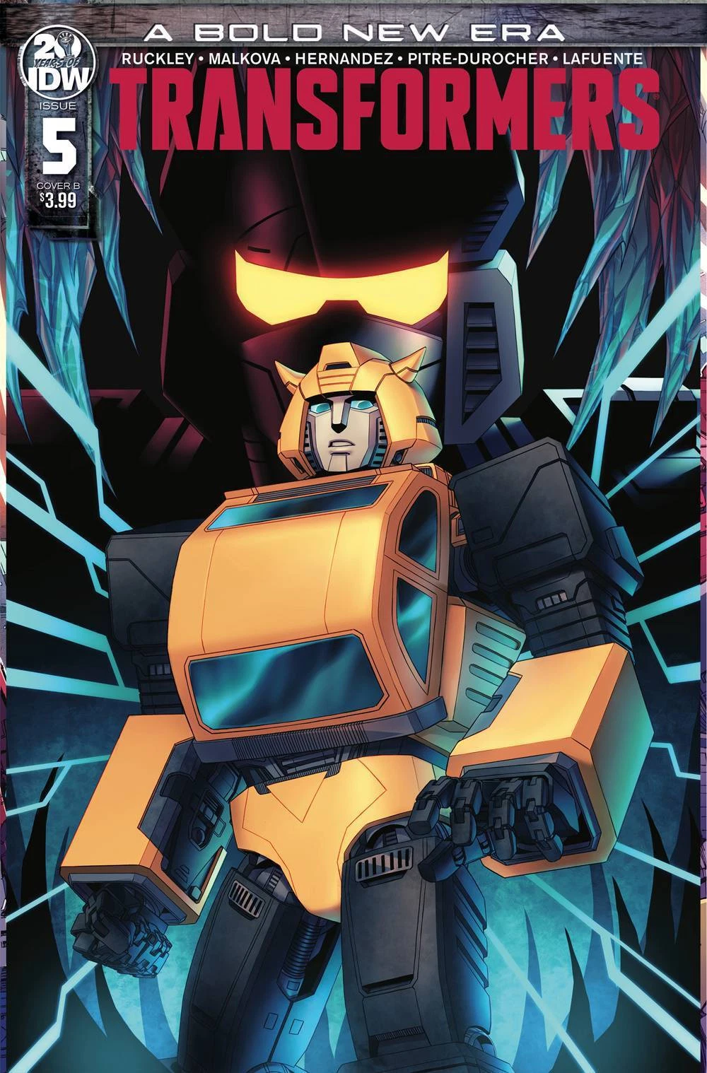 Transformers Vol V #5B [Whitman Variant] (May 2019)
