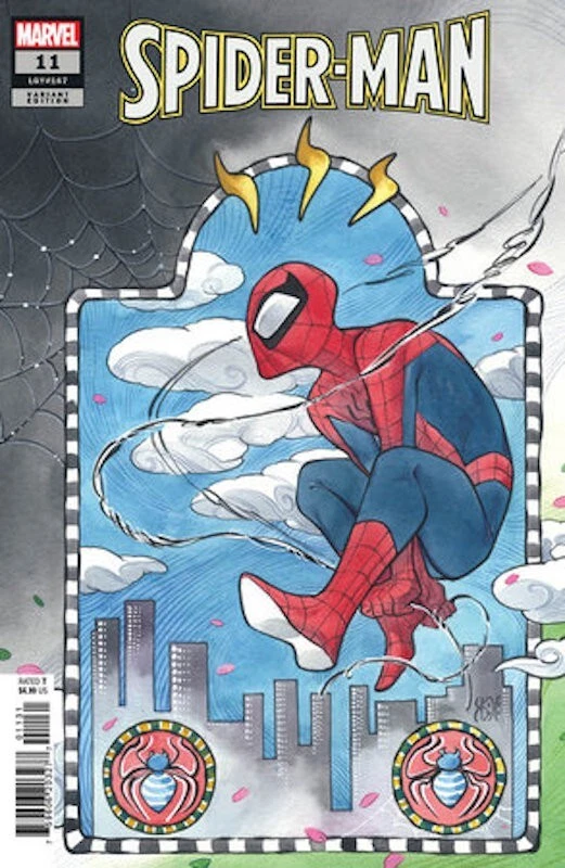 Spider-Man Vol IV #11C [Peach Momoko Variant] (October 2023)