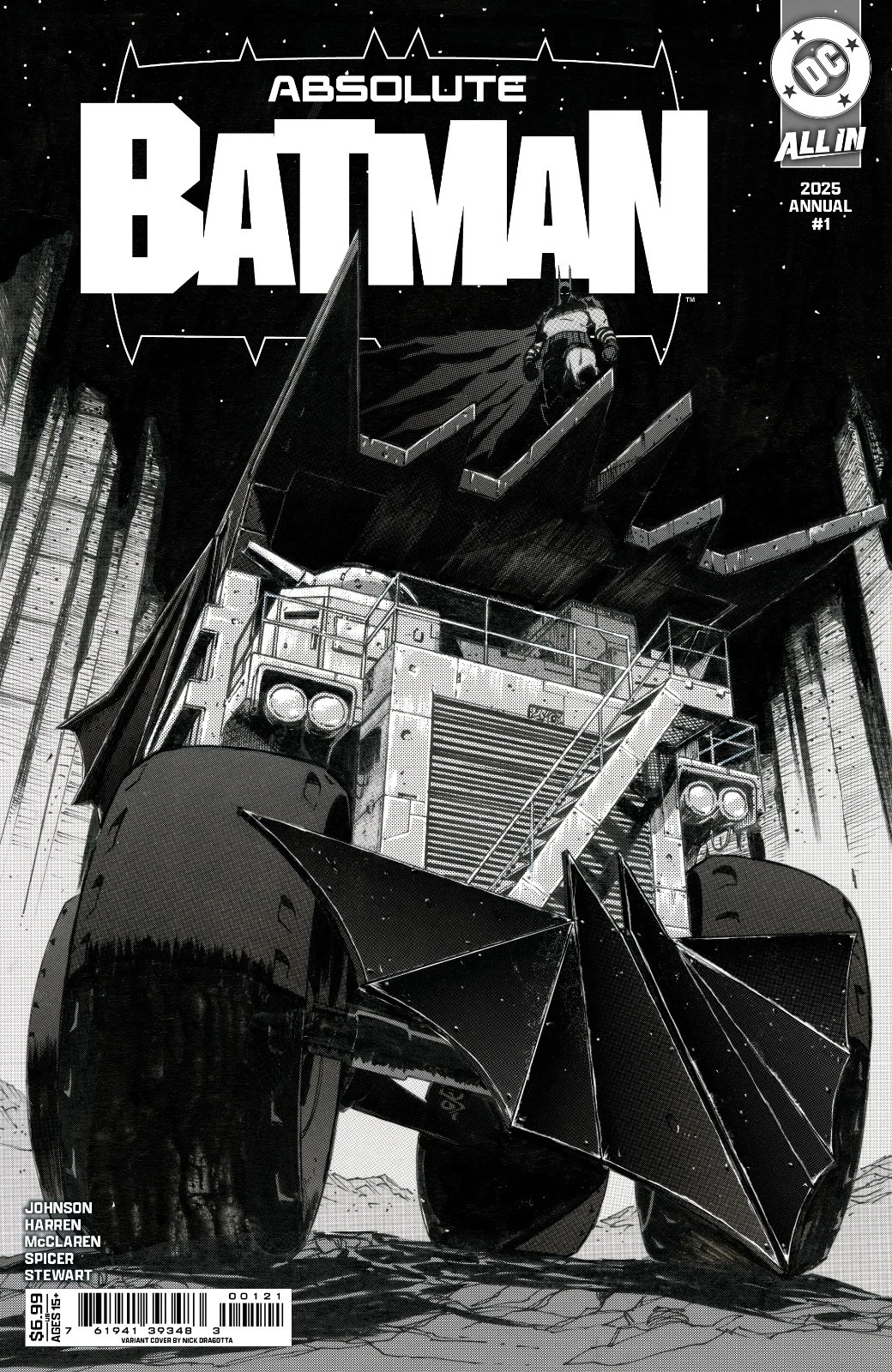 Absolute Batman 2025 Annual #1B [Nick Dragotta Variant] (December 2025)