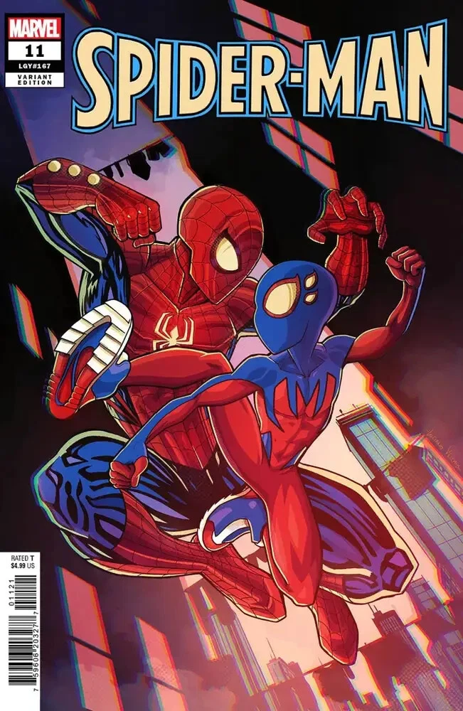 Spider-Man Vol IV #11B [Luciano Vecchio Variant] (October 2023)