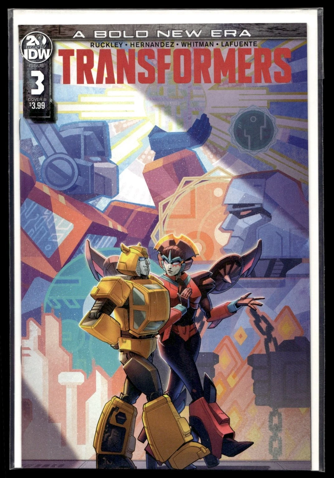 Transformers Vol V #3B [Anna Malkova Variant] (April 2019)