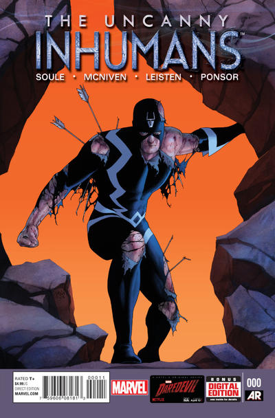 Uncanny Inhumans #0 (June 2015)