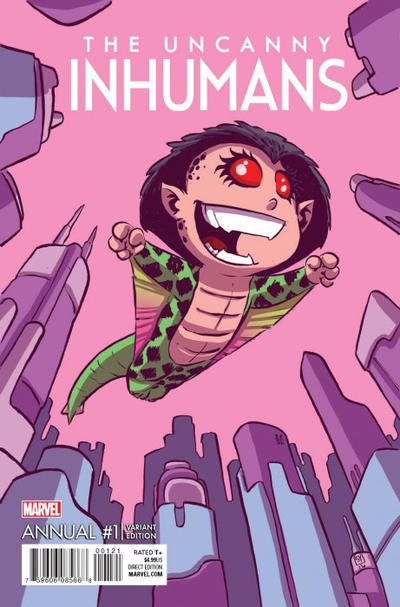 Uncanny Inhumans Annual #1B [Skottie Young Variant] (October 2016)