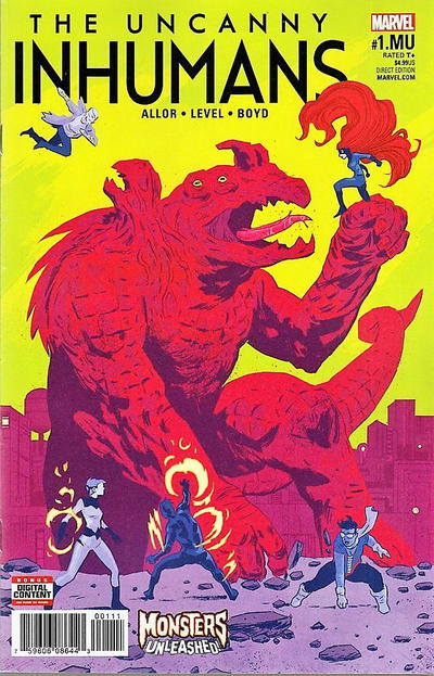 Uncanny Inhumans #1.MU (April 2017)