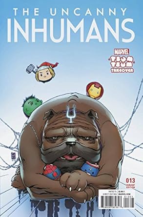 Uncanny Inhumans #13B [Giuseppe Camuncoli 'Tsum Tsum Takeover' Variant] (November 2016)