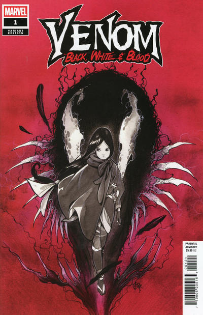 Venom: Black, White & Blood #1B [Peach Momoko Variant] (October 2025)