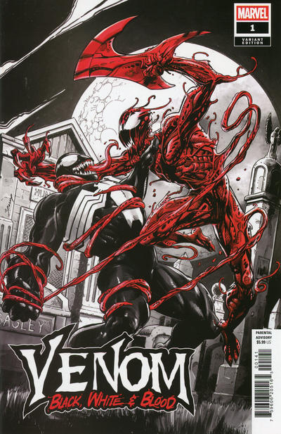 Venom: Black, White & Blood #1D [Mark Bagley Maximum Carnage Aftermath Variant] (October 2025)