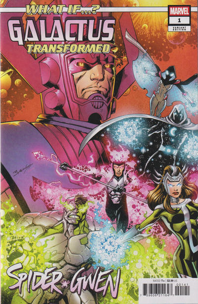 What If... Galactus Transformed Spider-Gwen? #1D [Mark Bagley Variant] (March 2025)