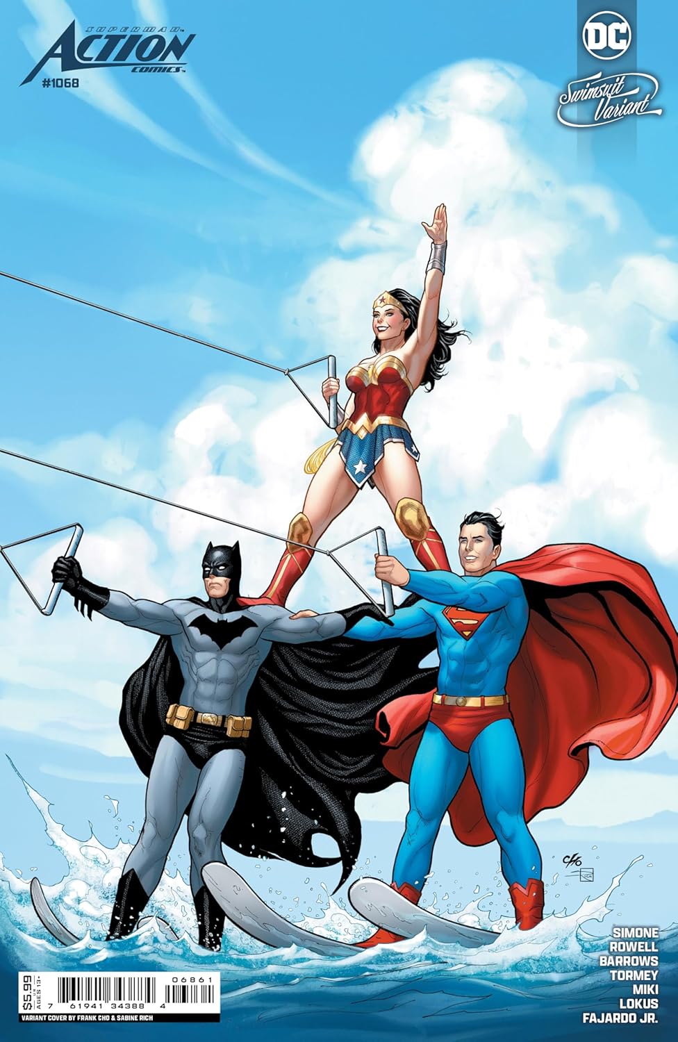 Action Comics Vol II #1068D [Frank Cho Cardstock Swimsuit Variant] (October 2024)