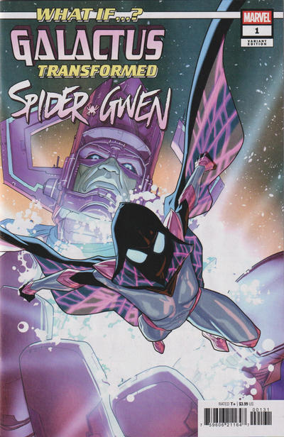 What If... Galactus Transformed Spider-Gwen? #1C [Pete Woods Variant] (March 2025)