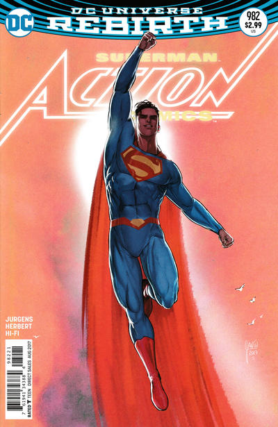 Action Comics Vol II #982B [Mikel Janín Variant] (August 2017)