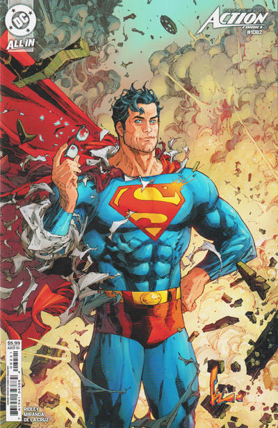 Action Comics Vol II #1082C [Kenneth Rocafort Cardstock Variant] (March 2025)