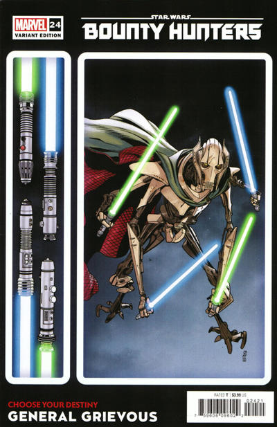 Star Wars: Bounty Hunters #24B [Chris Sprouse 'Choose Your Destiny' Variant] (August 2022)