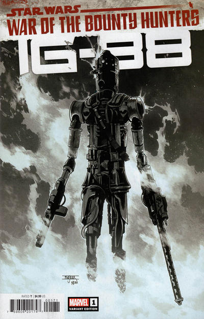 Star Wars: War of the Bounty Hunters - IG-88 #1G [Asrar Carbonite Variant] (December 2021)
