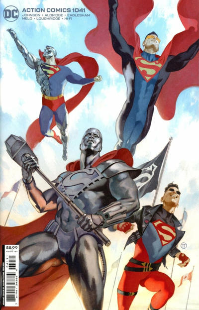 Action Comics Vol II #1041B [Julian Totino Tedesco Cardstock Variant] (May 2022)
