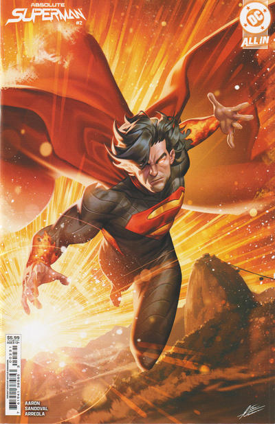 Absolute Superman #2C [Mateus Manhanini Cardstock Variant] (February 2025)