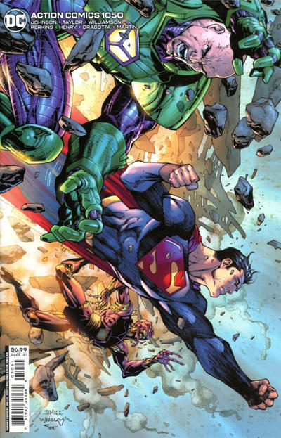 Action Comics Vol II #1050B [Jim Lee & Scott Williams Cardstock Variant] (February 2023)